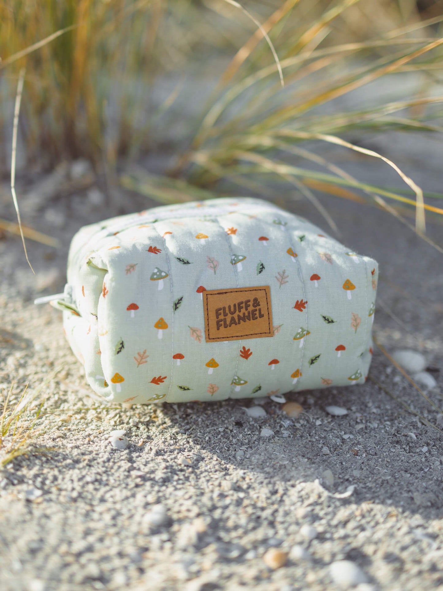 Gesteppte Aufbewahrungstasche