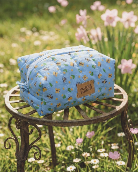 Gesteppte Aufbewahrungstasche