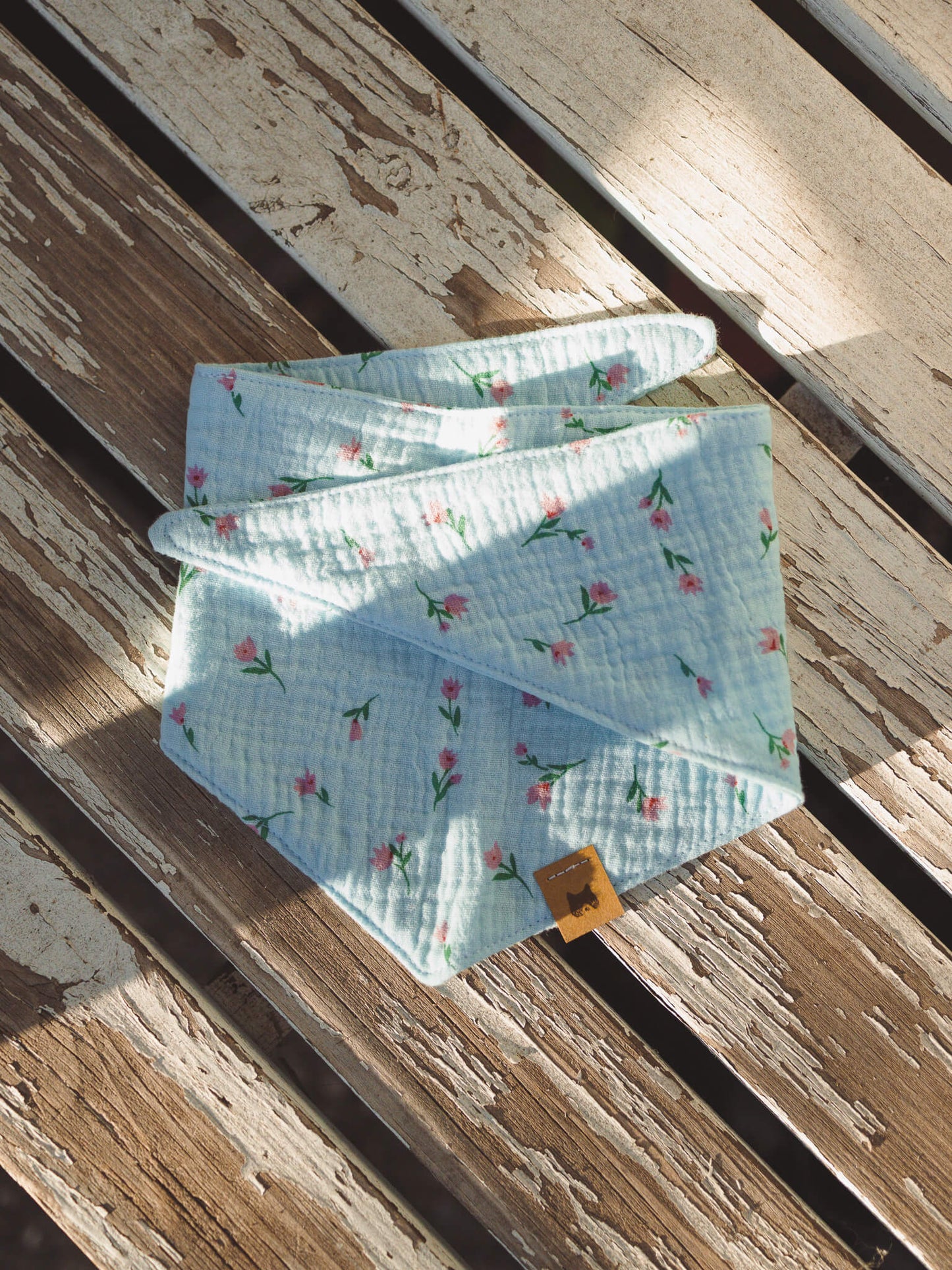 Hundehalstuch aus Musselin